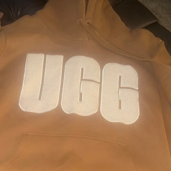 UGG Tan Hoodie Sweater - Picture 3 of 3